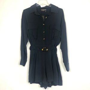 Dress Forum Utility Botton Front Romper